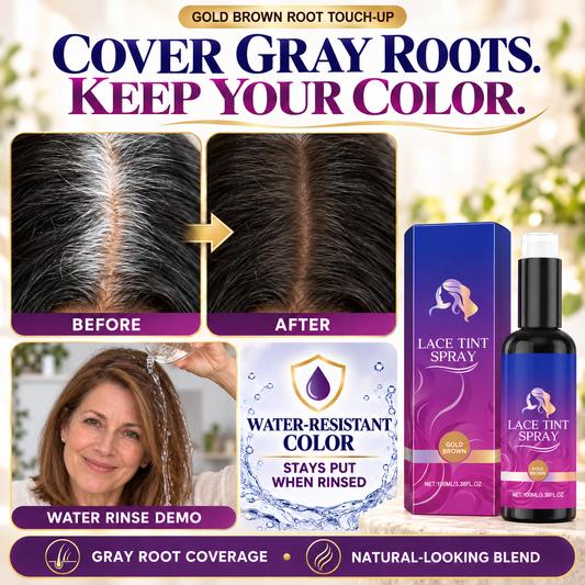 ✨ ShadeRevive  Root Touch-Up Spray - Cover Stubborn Grays, Match Your Hair Color & Look Years Younger!-8CR5