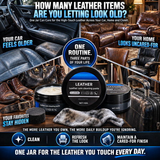 🔥 Limited-time offer 🔥 Premium Leather Care Paste-Suitable for all leather goods-8RH7