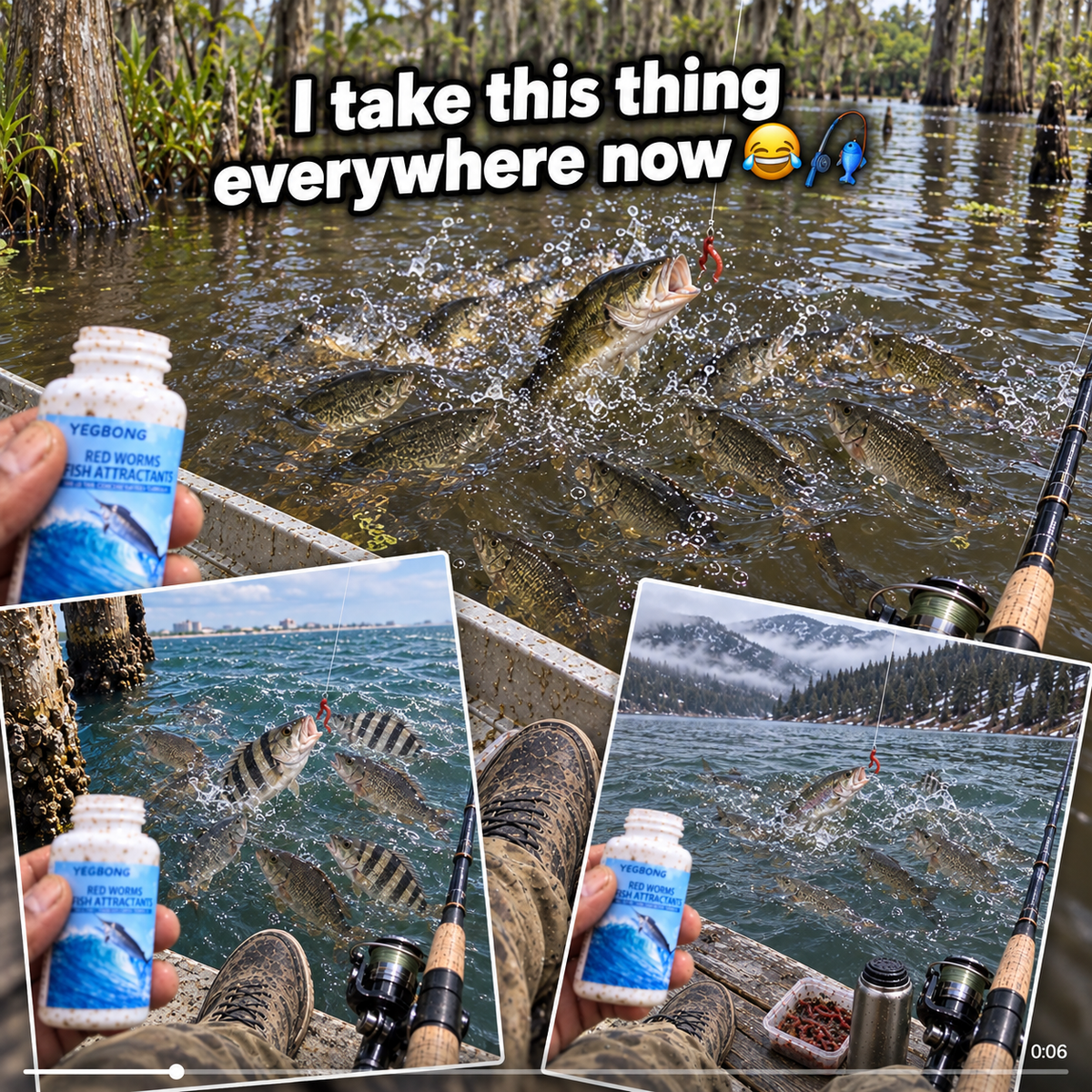 🎣TURN YOUR BAIT INTO A FISH MAGNET🐟10X Predator Signal Technology🌊ONE DROP. MAKE FISH FIND YOUR BAIT-8JX3