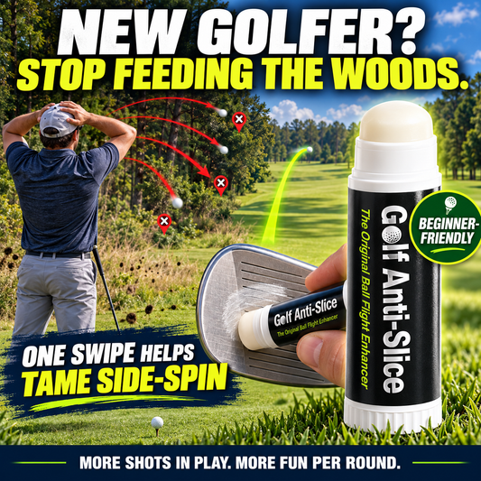 🔥 Anti-Slice Tech Wax 🔥 Simple Solution to Tame Side ⛳ Spin & Hit Straighter Golf Shots-8RH7