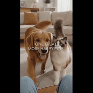 🥩All‑Natural Pet Beef Jerky🐶Supports Muscle, Skin & Coat for Dogs & Cats of All Ages🐱-8JX3